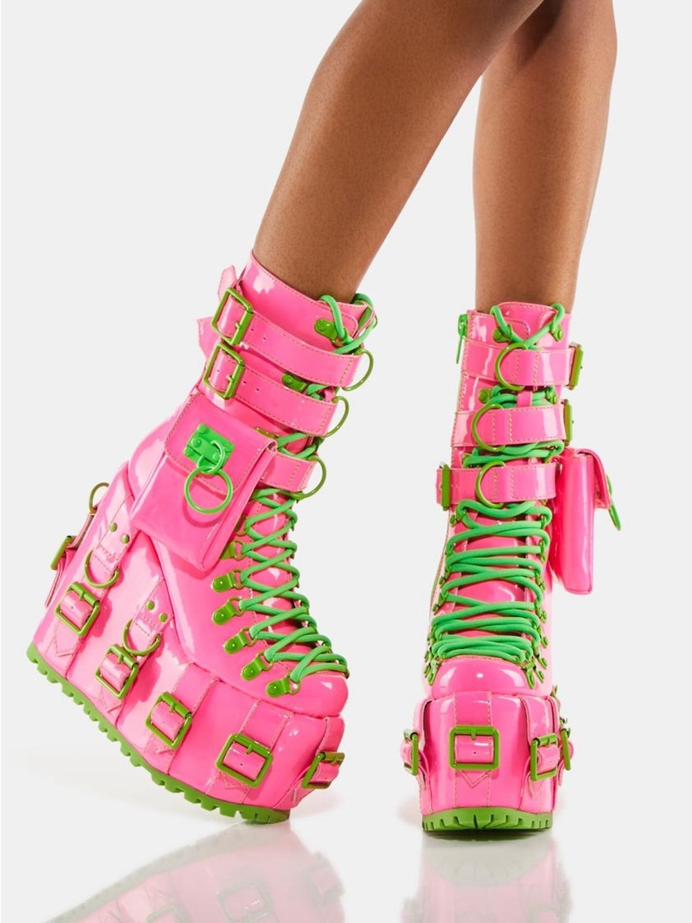 Candy Sweetest Bounty Traitor Rave Boots - Picture 3 of 6